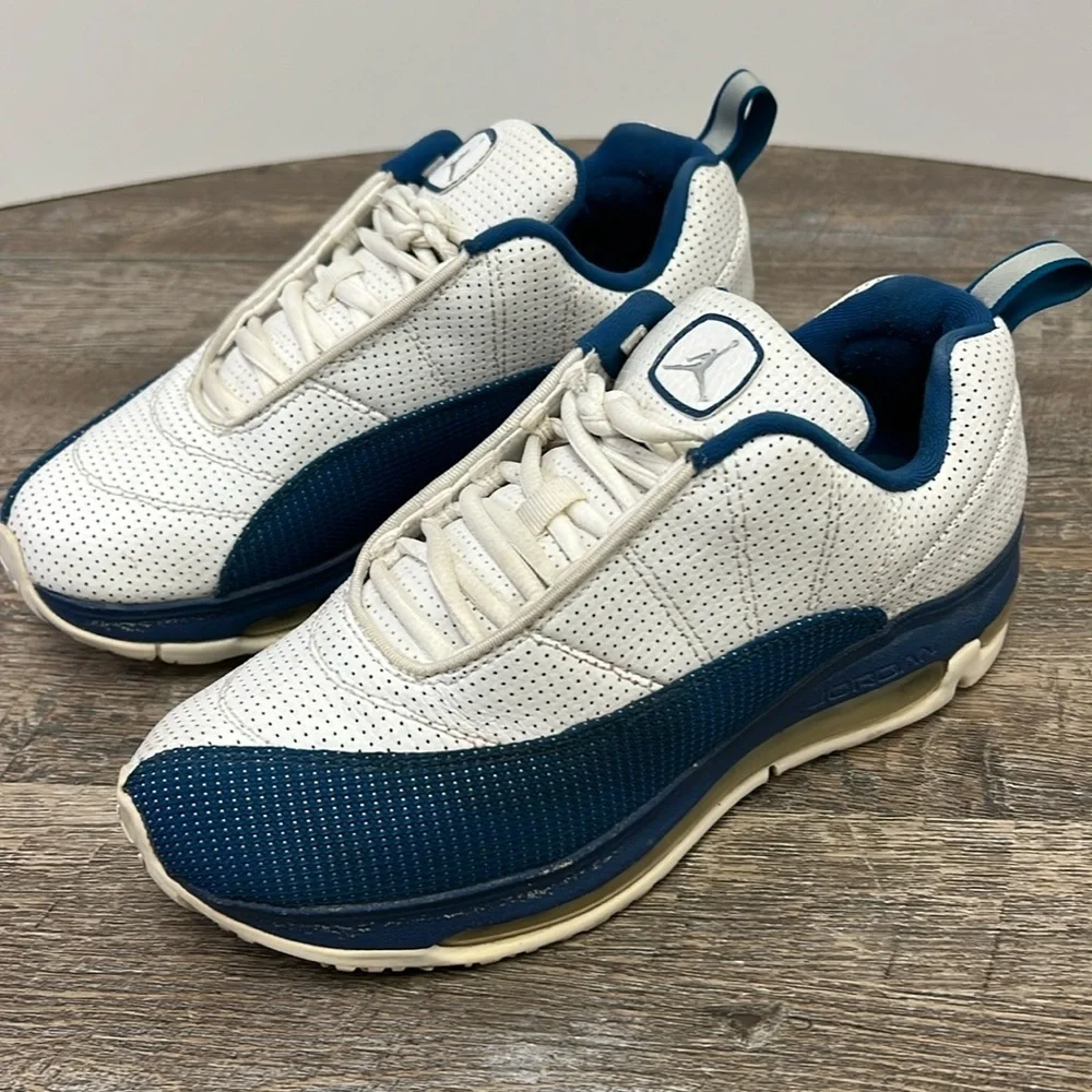 Fat Joe Jordan Comfort Air Max 12 ‘French Blue’ 428923-101 Size 6Y